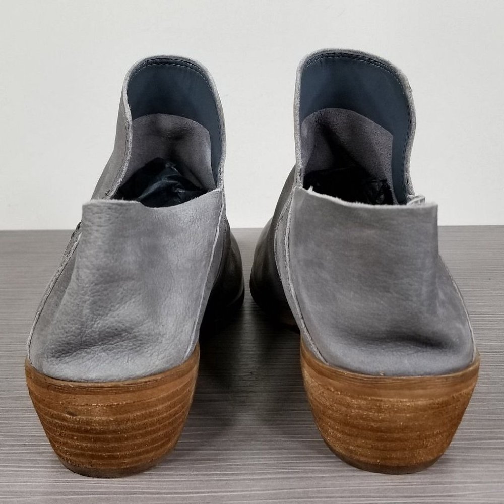 Sam Edelman Prentice Convertible Ankle Boot, Grey Leather, Womens Sizes 6 & 7 - Picture 5 of 9